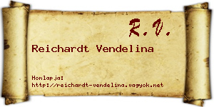 Reichardt Vendelina névjegykártya